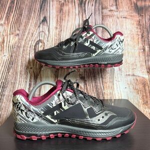 Saucony Peregrine 8 Arctic Running Sneakers Womens Sz 10.5